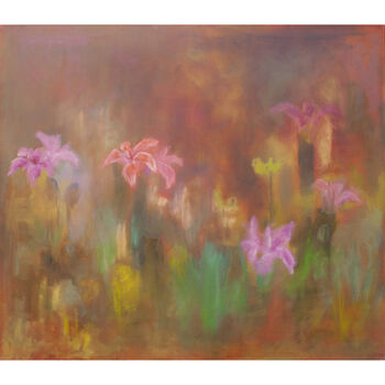 Flora And Fauna Floral Painting Canvas Print, 2 of 2