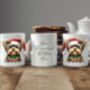 Personalised Yorkshire Terrier In Christmas Jumper Mug B, thumbnail 2 of 2