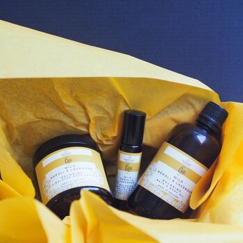 Relaxing Aromatherapy Bath And Body Pamper Gift Set, 2 of 11