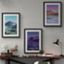 Three Peaks Challenge Art Prints Ben Nevis Snowdon Scafell Pike, thumbnail 8 of 11