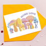 Mush Love Valentine Or Anniversary Card, thumbnail 2 of 3