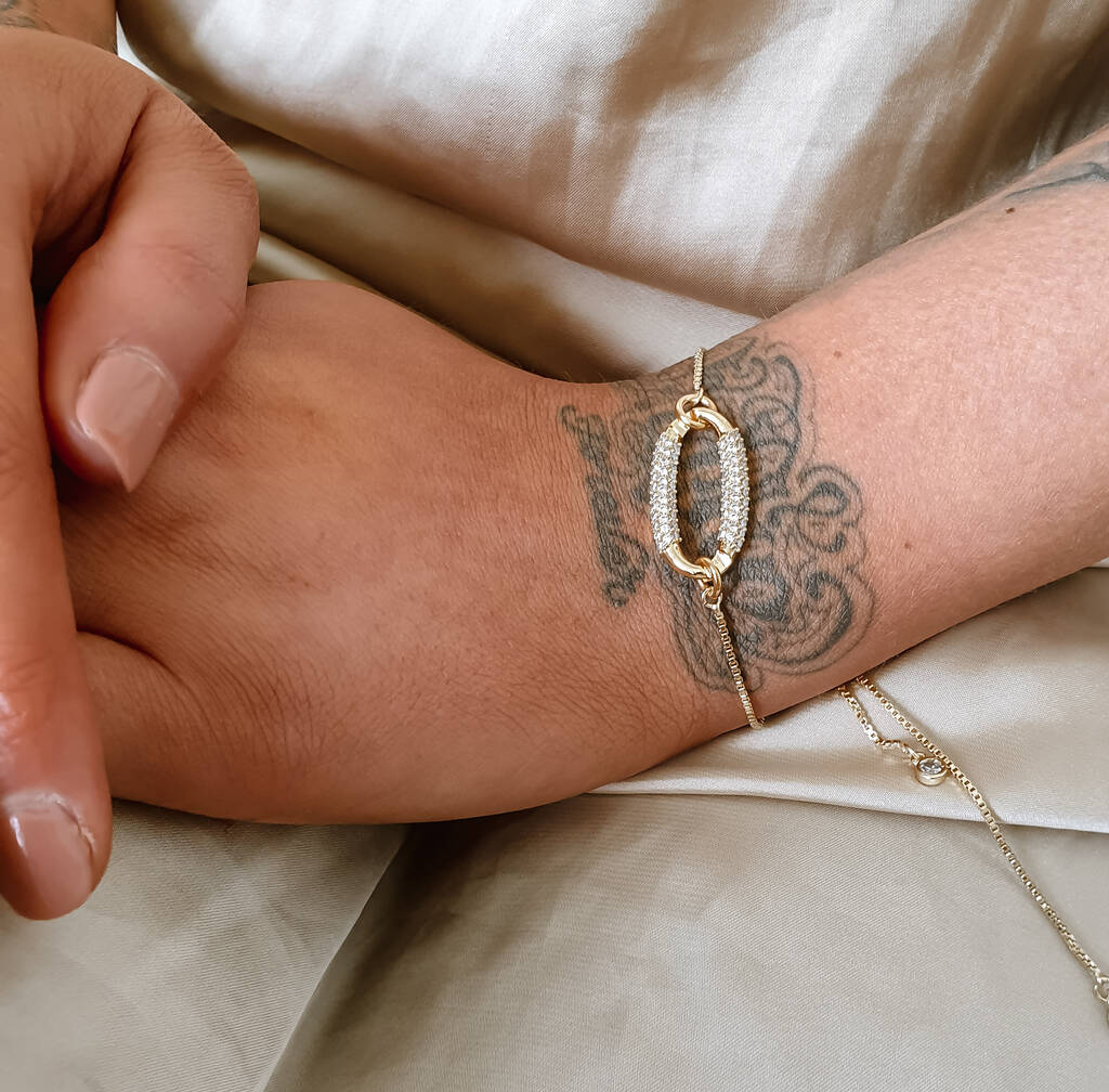 Adjustable Slider Bracelet By Misskukie