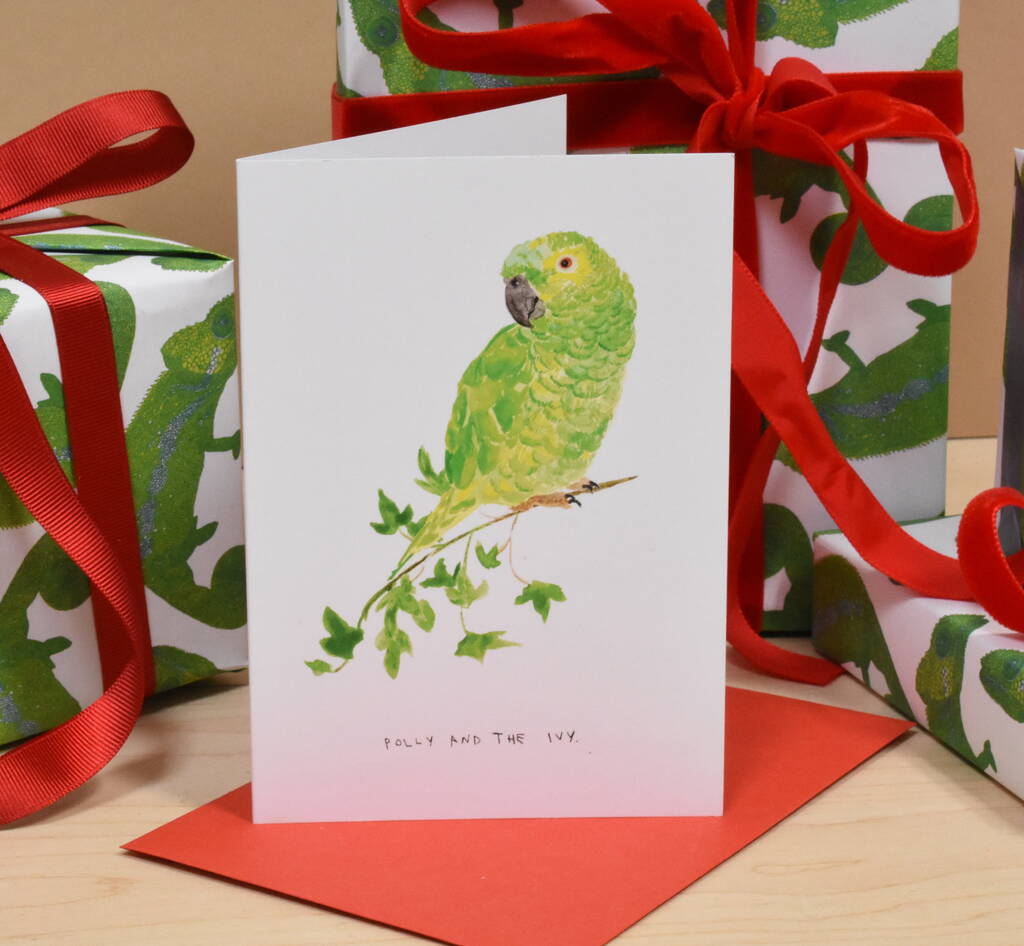 Polly And The Ivy Christmas Card
