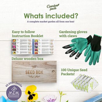 Grow Your Own Gardening Kit With 100 Seed Varieties, 7 of 7