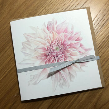 Set Of Four Watercolour Botanical Floral Art Cards, 6 of 6