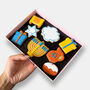 Personalised Hanukkah Iced Cookies Letterbox Friendly Gift, thumbnail 3 of 10