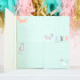 Cats Stationery Set And Personalised Bag, thumbnail 4 of 5