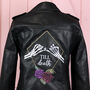 Black Bride Leather Jacket Til Death, thumbnail 2 of 7