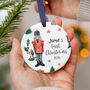 Personalised Baby First Christmas Bauble 2025, thumbnail 4 of 7