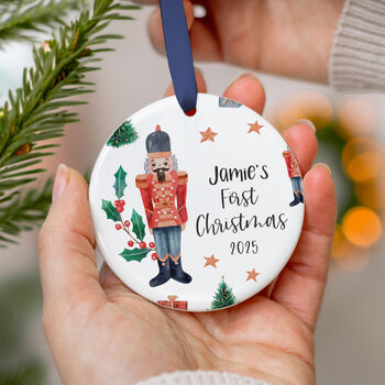 Personalised Baby First Christmas Bauble 2025, 4 of 7
