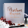 Personalised Christmas Memories Album Or Scrapbook, thumbnail 1 of 1