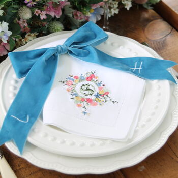 Personalised Velvet Bow – Perfect For Place Settings, 2 of 8