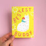 Bestest Buddy Cat Card, thumbnail 2 of 3