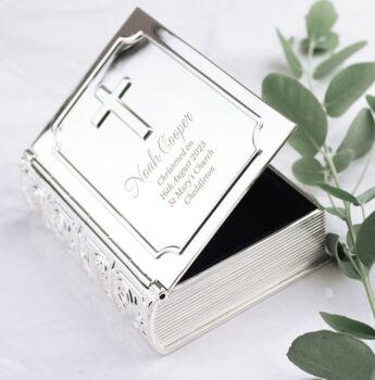 Personalised Bible Trinket Box, 3 of 5