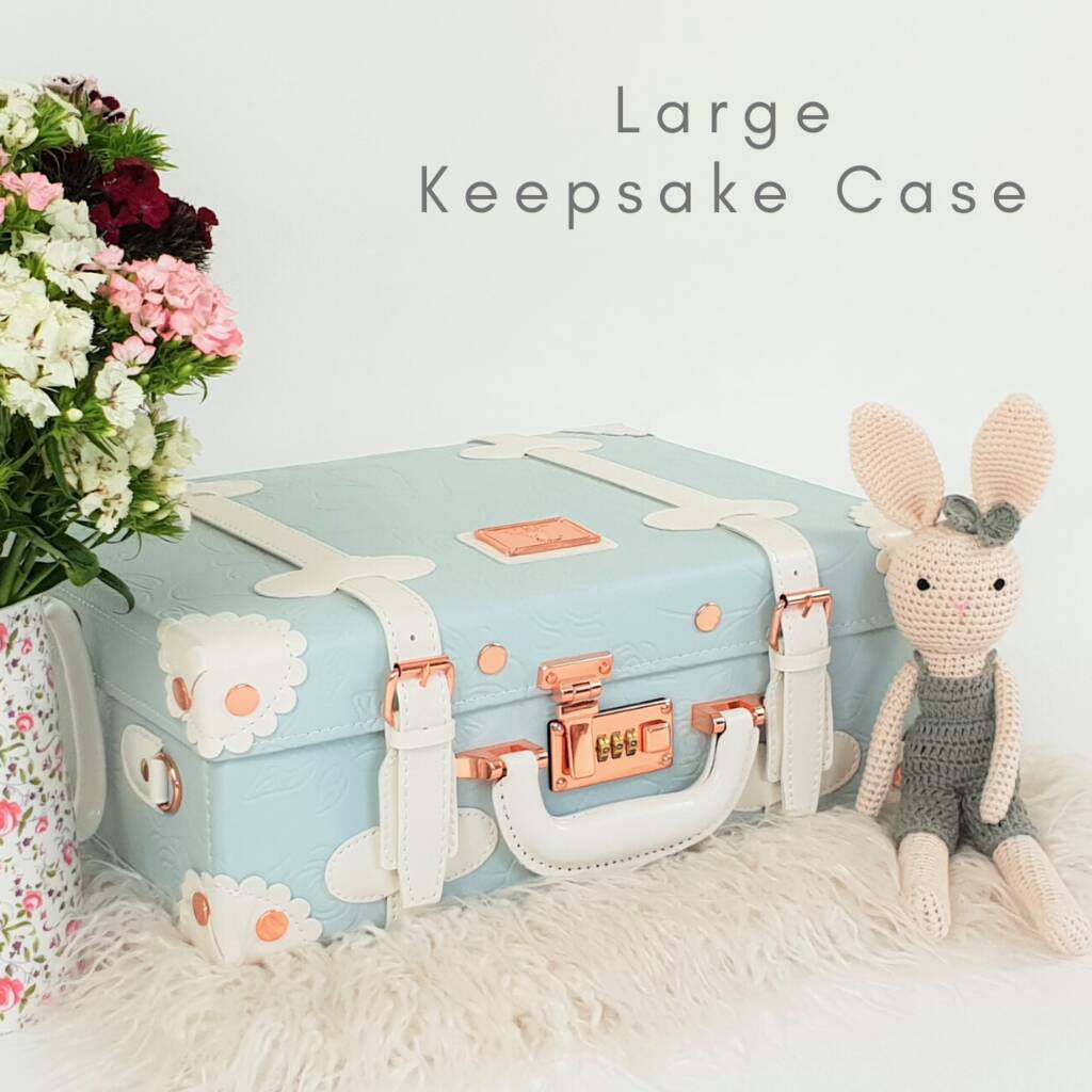 Vintage Style Baby Memory Keepsake Case By Natural Baby Box