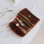Small Brown Leather Purse, thumbnail 3 of 4