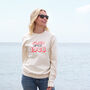 Personalised 'Tired Since' Year Sweatshirt Jumper, thumbnail 1 of 8