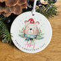 Personalised Baby’s First Christmas Ornament, thumbnail 7 of 7