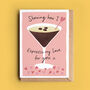 Espresso Martini Valentine Card, thumbnail 1 of 2