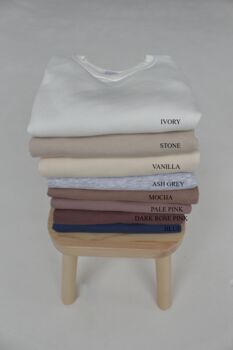 Embroidered Mama Sweatshirt Jumper Personalised With Children's Names, 6 of 7