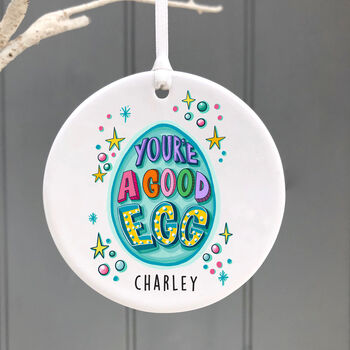 Ceramic Easter Personalised Decoration, 4 of 12