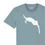 Rock Climber Organic Cotton T Shirt, thumbnail 2 of 2