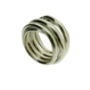 Silver Or Gold Vermeil Coiled Ring, thumbnail 2 of 6