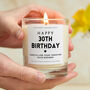 Funny 30th Birthday Candle Gift For Friend, thumbnail 1 of 6