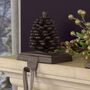 Pine Cone Christmas Stocking Hanger, thumbnail 4 of 5