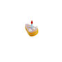 Artisan Glass Birthday Cake And Candle In Gift Box | Collectable | Home Decor, thumbnail 3 of 3