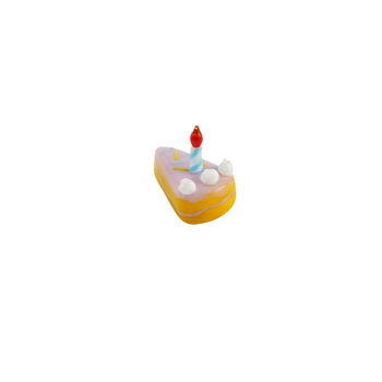 Artisan Glass Birthday Cake And Candle In Gift Box | Collectable | Home Decor, 3 of 3
