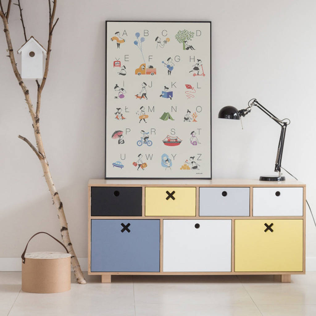 Children S Low Chest Drawers By Grattify Notonthehighstreet Com