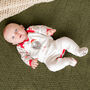 Christmas Little Lamb Sleepsuit, thumbnail 2 of 2