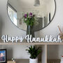 Happy Hanukkah Sign Decoration, thumbnail 1 of 2