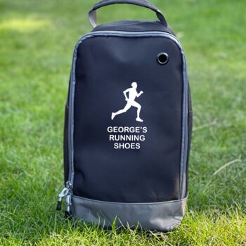 Personalised Running Man Shoes Boot Bag, 6 of 8