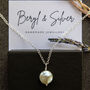 Freshwater Pearl Coin Necklace, thumbnail 2 of 7