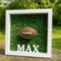 Personalised 3D , Astro Rugby Frame, thumbnail 2 of 2