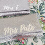 Silver Sequin Personalised Mrs Clutch, thumbnail 2 of 6