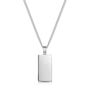 Ripple Men's Necklace 925 Solid Silver, thumbnail 8 of 8