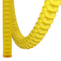 Classic Garland Paper Decoration, Bright Yellow, thumbnail 1 of 2