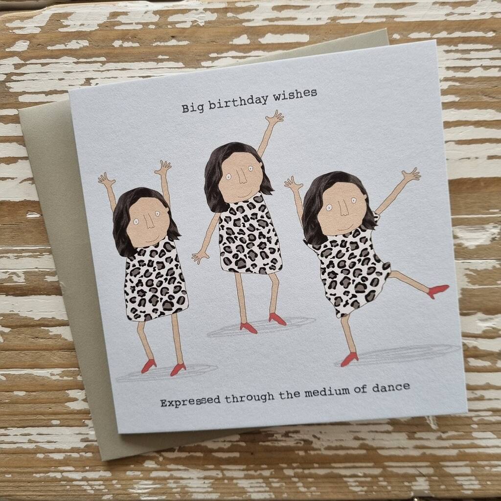 'Big Birthday Wishes' Greetings Card
