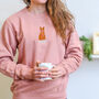I Prefer My Cat! Cute Cat Sweater Valentine's Gift, thumbnail 3 of 8