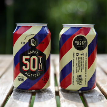 50th Birthday Brew Craft Beer Gift Pack, 3 of 5