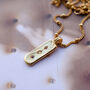 Sentimental Family Birthstone Personalised Bar Necklace, thumbnail 4 of 12
