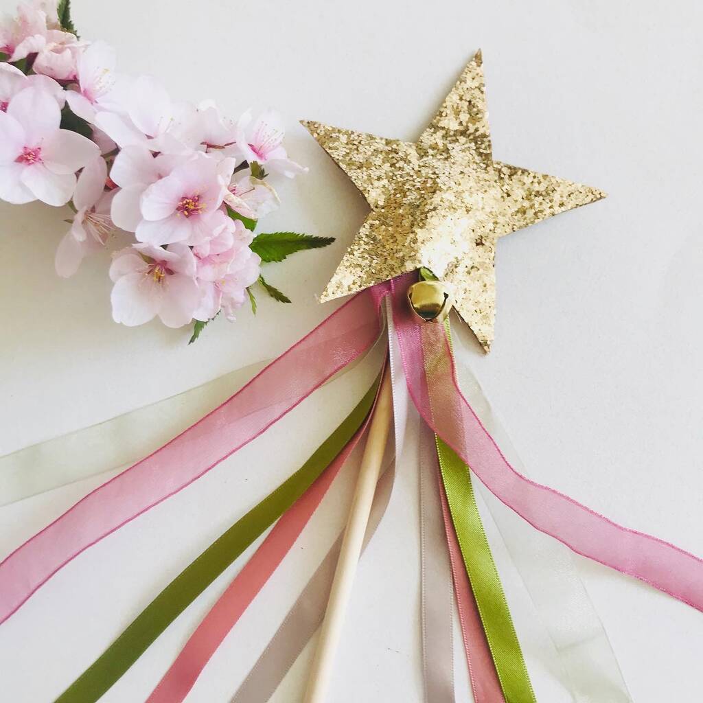 Image of Fairy Wand // Glitter Star Wand