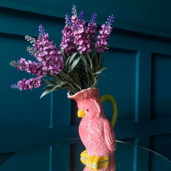 Parrot Polly Ceramic Jug Or Vase, 3 of 4