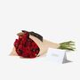 Red Classic Fresh Rose Super Bouquet, thumbnail 2 of 2