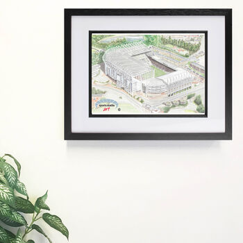 Newcastle United St James' Park Stadium Fine Art Print, 2 of 3