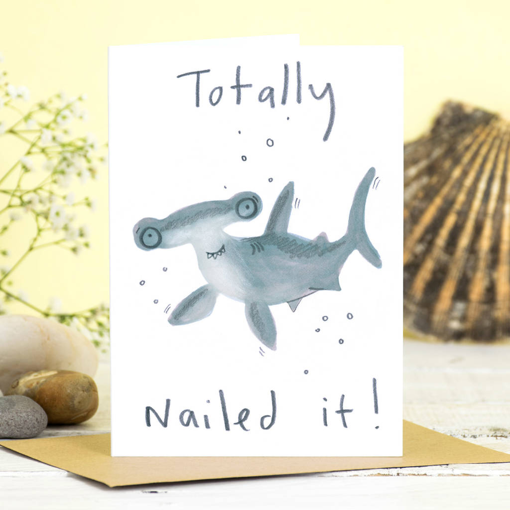 Totally Nailed It Well Done Shark Card, 1 of 2
