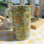 Medium China Jug In Golden Lily Design, thumbnail 7 of 9